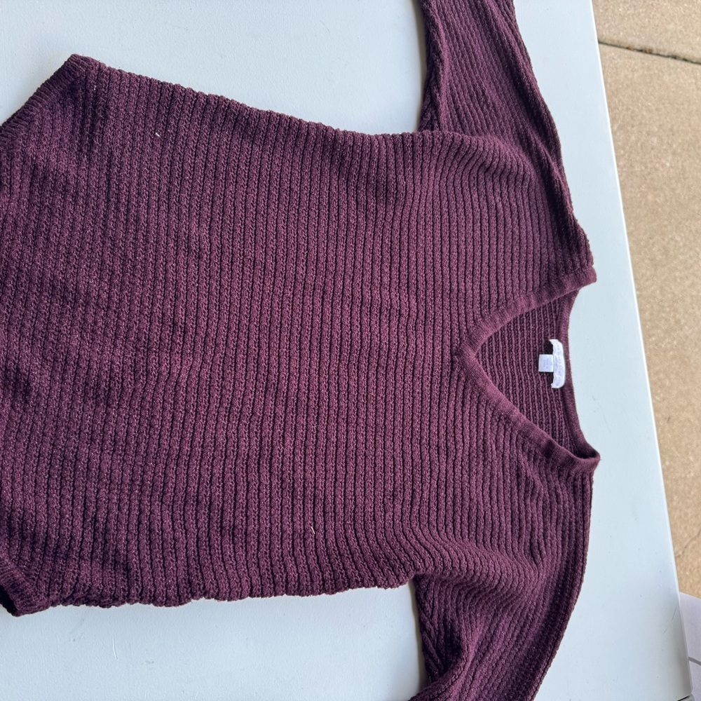 New York & Company Purple Sweater